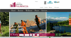 Desktop Screenshot of hotellaroccia.it